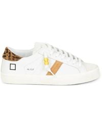 Date - Sneakers Mit Leoparden-Print - Lyst