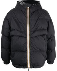 K-Way - Zip-Up Padded Coat - Lyst