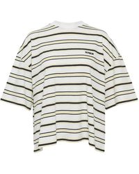 BONBOM - T-Shirt Crop À Manches Mi-Longues - Lyst
