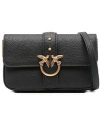 Pinko - Bird-Embellished Cross Body Bag - Lyst