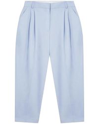 Stella McCartney - Cropped Plooibroek - Lyst