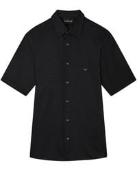Emporio Armani - Cotton Shirt - Lyst