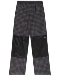 ROA - Geometric Painels Trousers - Lyst