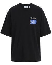 Off-White c/o Virgil Abloh - T-Shirt En Coton À Imprimé Graphique - Lyst