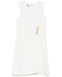 Moschino - Peg-Patch Midi Dress - Lyst