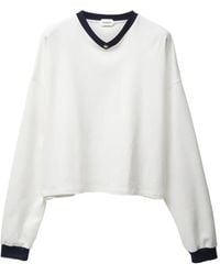 Versace - Stretch Cotton-Jersey Long-Sleeved T-Shirt - Lyst