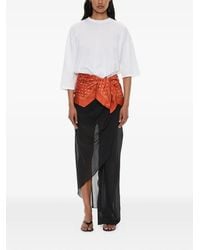 Christopher Esber - Draped-Skirt Trousers - Lyst