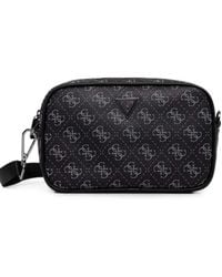 Guess - Mini Vezzola Smart Logo-Print Shoulder Bag - Lyst
