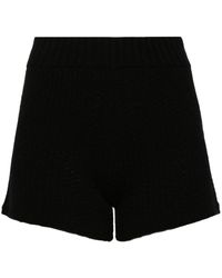 Alanui - Cashmere-blend Knitted Shorts - Lyst