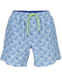 North Sails - Shell-Print Drawstring Swim Shorts - Lyst