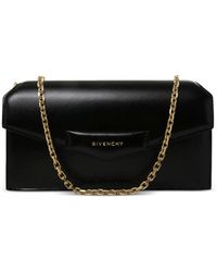 Givenchy - Antigona Logo-Print Chain-Strap Cross Body Bag - Lyst