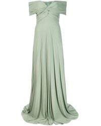 Ralph Lauren - Merridan Pleated Evening Gown - Lyst