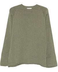 Laneus - Crew-Neck Long-Sleeve Sweater - Lyst