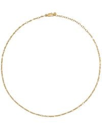 Monica Vinader - Textured-Chain Necklace - Lyst