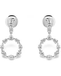 Jewels Aficionado - Boucles D'Oreilles À Diamants Et À Découpes - Lyst