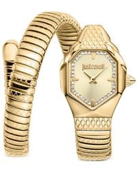 Just Cavalli - Aria Snake 22Mm Watch - Lyst