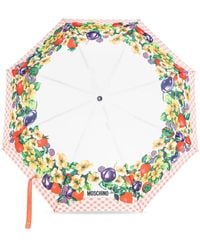 Moschino - Fruit-Print Umbrella - Lyst