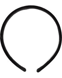 Jennifer Behr - Lacey Silk Velvet Hairband - Lyst