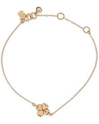 Kate Spade - Clover Charm Bracelet - Lyst