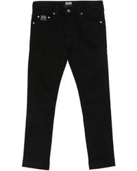 Versace Jeans Couture - Logo-Patch Jeans - Lyst