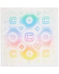 CASABLANCA - Logo-Pattern Scarf - Lyst