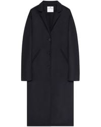 Courreges - Manteau En Laine À Design Réversible - Lyst