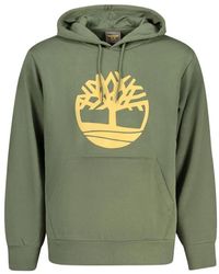 Timberland - Northwood Tree Logo-Print Hoodie - Lyst