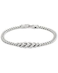 Tom Wood - Sterling Dean Curb-Chain Bracelet - Lyst