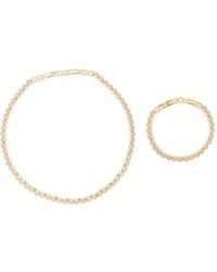 Swarovski - Una Angelic Necklace Set (Set Of Two) - Lyst