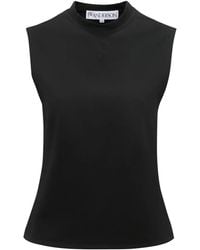 JW Anderson - Logo-Embroidered Tank Top - Lyst