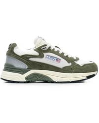 Autry - Hyperway Panelled Suede Sneakers - Lyst