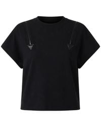 Iceberg - Zip-Detail T-Shirt - Lyst