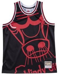 Mitchell & Ness - X Nba Chicago Bulls Big Face Jersey - Lyst