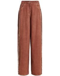 Essentiel Antwerp - Rhinestone-Embellished Jeans - Lyst