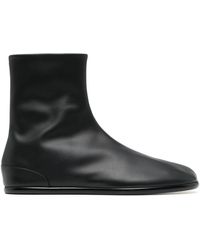 Maison Margiela - Tabi Flat Ankle Boots - Lyst
