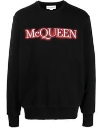 McQueen - Logo Sweatshirt - Lyst