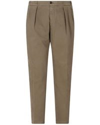 Briglia 1949 - Portobello Pleated Trousers - Lyst