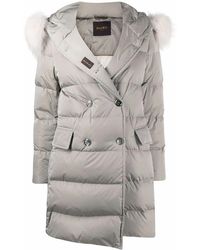 Moorer - Ainara Padded Down Coat - Lyst