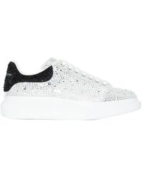 Alexander McQueen Oversized Crystal-embellished Sneakers in Blue for ...