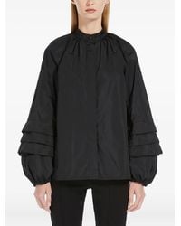 Max Mara - Bluse mit gestuften Ärmeln - Lyst