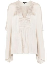Barbara Bui - Smocked Pleated Top - Lyst
