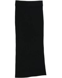 Entire studios - Elasticated-Waist Midi Skirt - Lyst