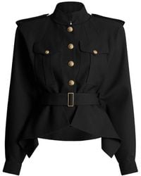 Balmain - Jack Van Peplum - Lyst