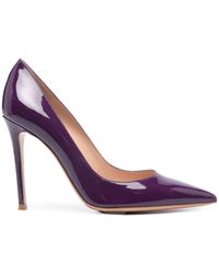 Gianvito Rossi - 105mm Patent-leather Pumps - Lyst