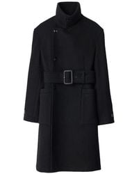 Lemaire - Fitted Wrap Coat - Lyst