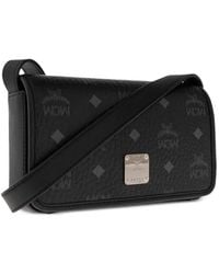 MCM - Sac À Bandoulière Aren Visetos - Lyst