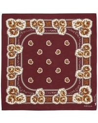 Fortela - Bandana Geometrica Con Stampa Floreale - Lyst