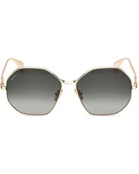 Max Mara Eyewear - Round-Shape Sunglasses - Lyst