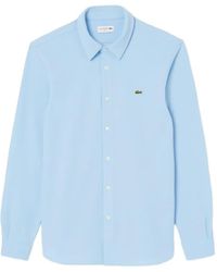 Lacoste - Chemise À Patch Logo - Lyst