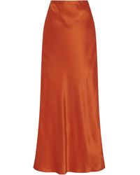 Rosetta Getty - バイアスカット マキシスカート - Lyst